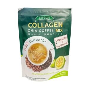 Fitgum Collagen Chia Coffee Mix